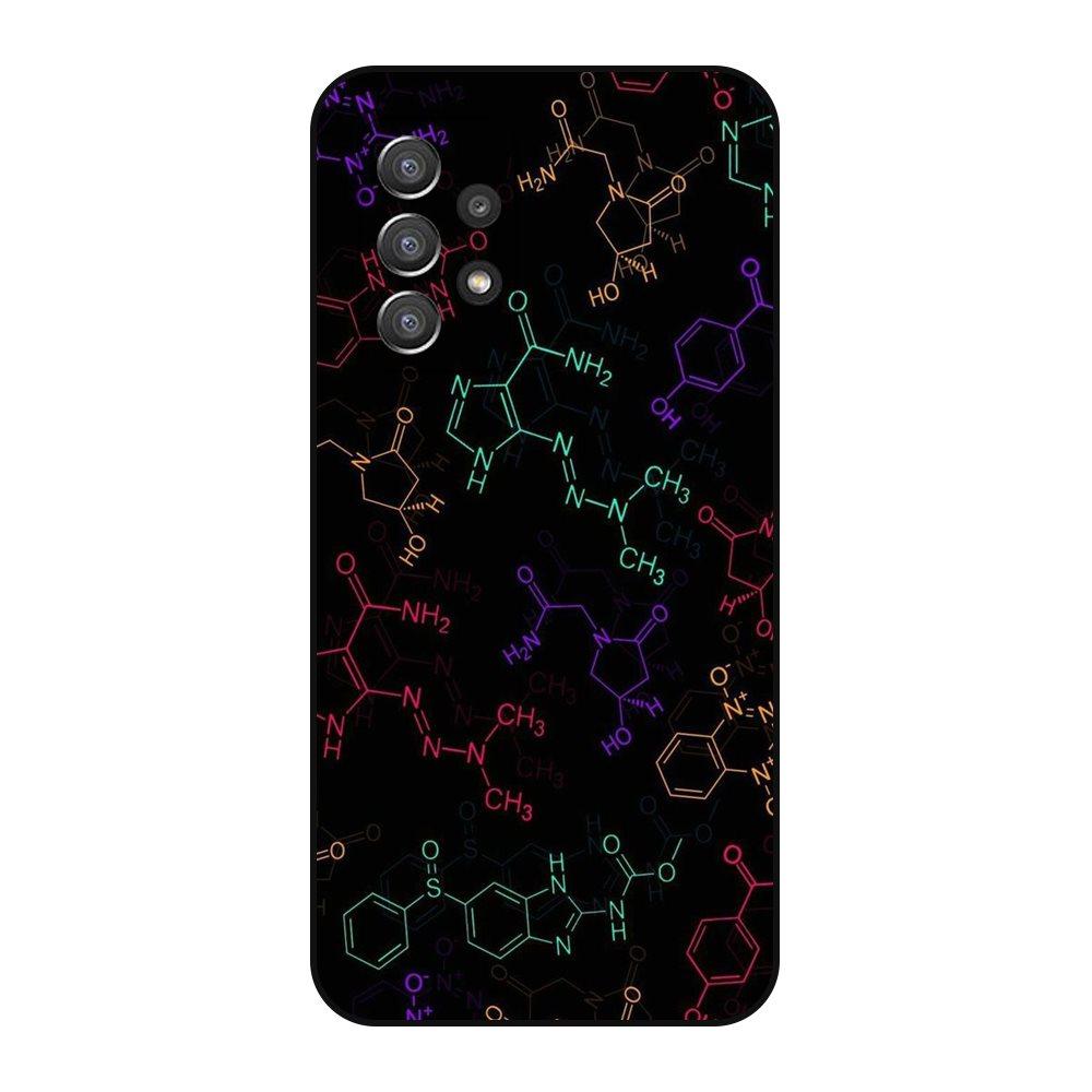 

Черные Hoesjes, модный чехол, симпатичная математическая физика, милый чехол для Samsung Galaxy A52 5G, мягкий пластиковый чехол для телефона, чехлы для Galaxy A52 5G