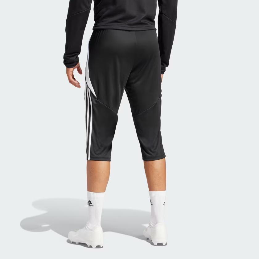 Adidas Tiro 24 3/4 Pants Black/White Men Streetwear IJ7671
