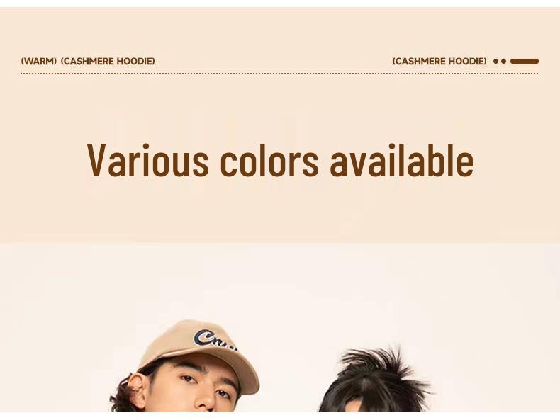 Men's Lambswool Hoodie - Plus Velvet, Thick, Loose Fit, Cold-Resistant, Hooded Jacket for Teens (Autumn/Winter)