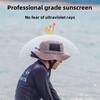 Breathable Sunscreen Fisherman Hat UPF50+ Summer Bucket Hat Lighweight Beach Surf Cap  Women