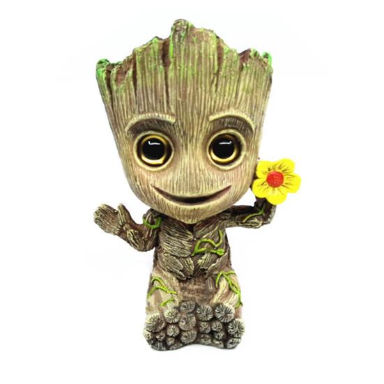 

Прекрасный Грут Аквариум Декор Аквариума Кислородный Насос Камень Аэратор Украшение with Flower