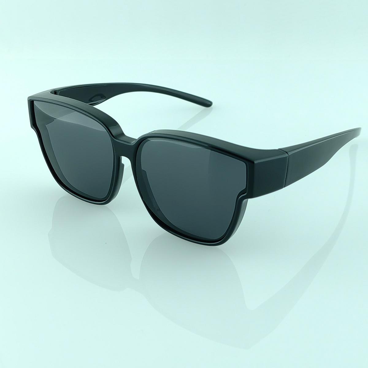 Унисекс поляризационные накладные очки для близоруких - Модные солнцезащитные очки с оправой из TR для вождения и рыбалки