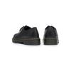 Dr. Martens Leather Round Toe Lace-Up Comfortable Durable Low-Top Casual Shoes Unisex Casual Shoes Black 31684001