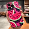 Cartoon Fruit Watermelon Phone Case For IPhone 17 Pro Max 15 Pro 16 14 Plus 12 13 Mini 11 Pro Shockproof Soft Cover