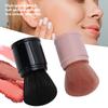 2Pcs Powder Blush Brush Professional Retractable Contour Powder Face Brush Loose Powder Brush