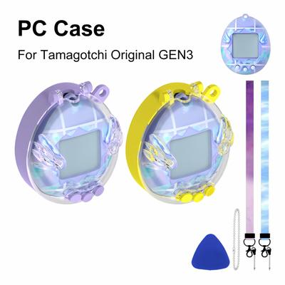PC Protective Case for Tamagotchi Original GEN3 Clear Hard Protective Cover Durable Decorative Cover Digital Pet Accessories