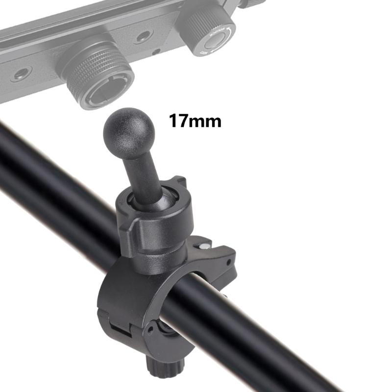 Universal 17mm Ball Joint Swivels Mount For Bike Motorcycle Phone Holder Camera Stand Accessory