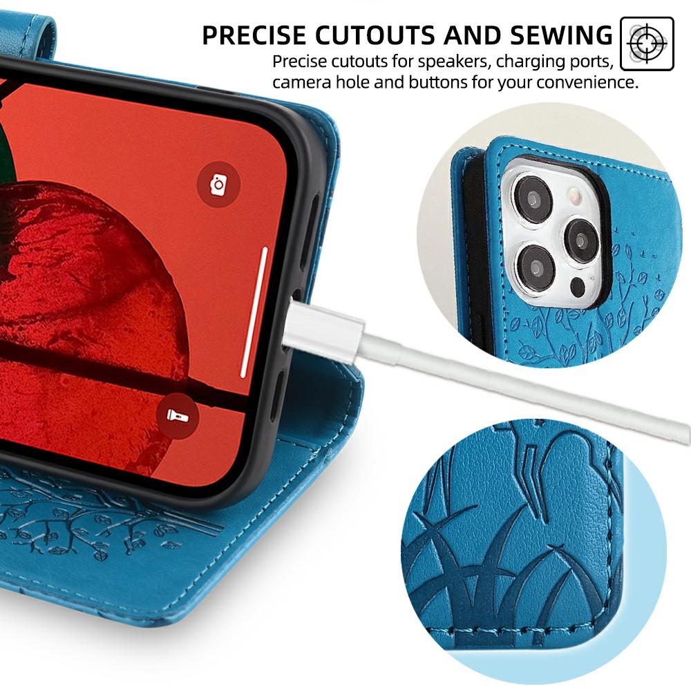 For Motorola Moto G85 5G/S50 Neo 5G Case PU Leather Wallet Phone Cover Tree Deer Imprinted