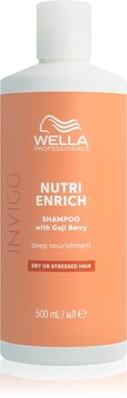 

Wella Professionals Invigo Nutri-Enrich shampoo for dry and damaged hair TU прозрачный