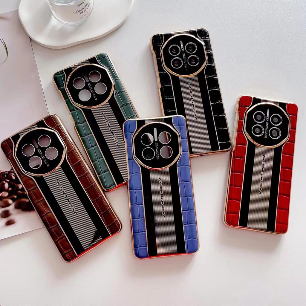 Porsche crocodile leather case for Honor Magic 5P/5, 4P/4, 3P - all-inclusive, drop-proof, and perfect for business on-the-go.