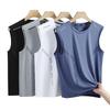 Sports Quick Dry Sleeveless T-Shirt for Men Summer Men Basketball Gym Clothing Breathable Lightweight Plus Size Tank Top