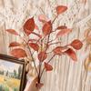 Lifelike Artificial Persimmon Leaves Handmade Realistic Simulated Flowers Luxury Artificial Plant Outdoor Garden Decor