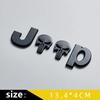 Car Accessories 3D Meatl Car Stickers For Renegade Grand Cherokee Xj Wrangler Jl Patriot Compass Car Decorations Sticker