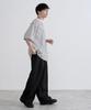 WEGO Unisex Wide Leg Straight Leg Korean Size Black Men's Slacks, Pants, Bottoms, Autumn/Winter Clothes, Style, Simple, Gift, Classic,