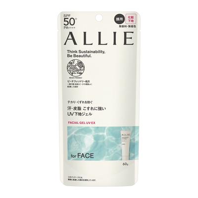 ALLIE Chrono Beauty Facial Gel UV EX SPF50+/PA++++, 60g - High Protection Sunscreen
