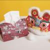 2026 Festive Personalized Peace & Joy Tissue Box with High-End Texture