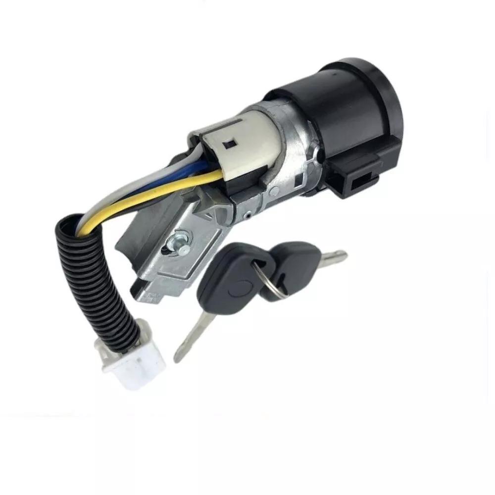 1Set Ignition Barrel Lock For Peugeot 107 Citroen C1 Toyota Aygo Car Engine Ignition Exhaust Parts N0501412 N0502200 Uk
