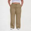 Women Plus Size Casual Loose Straight Leg Sweatpants with Pockets Drawstring Waist Relaxed Fit Lounge Trousers for Daily Wear