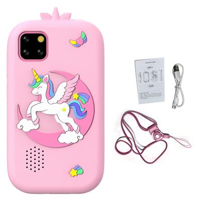 2,8 Zoll Touchscreen Kinder-Smartphone mit Spielen Kamera MP3 MP4 Player Eingebauter 32GB Speicher