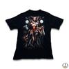 Vintage Lilith T Shirt Men Large Black Double Sided Graphic Short Sleeve Y2K Tee