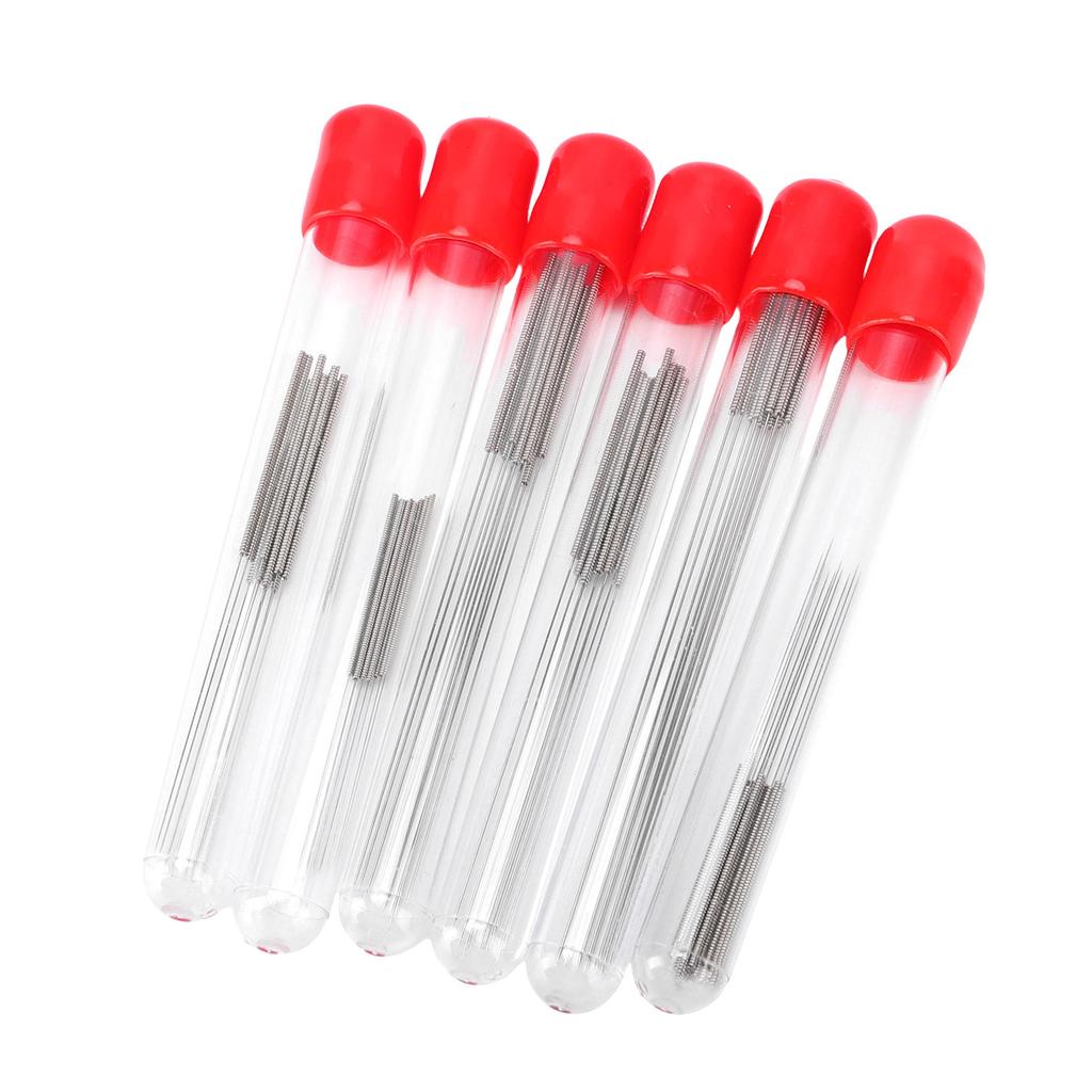 60Pcs 3D Printer Nozzle Cleaning Kit Stainless Steel Needles Cleaners 0.15-0.4mm Combination Set Tool Accessories