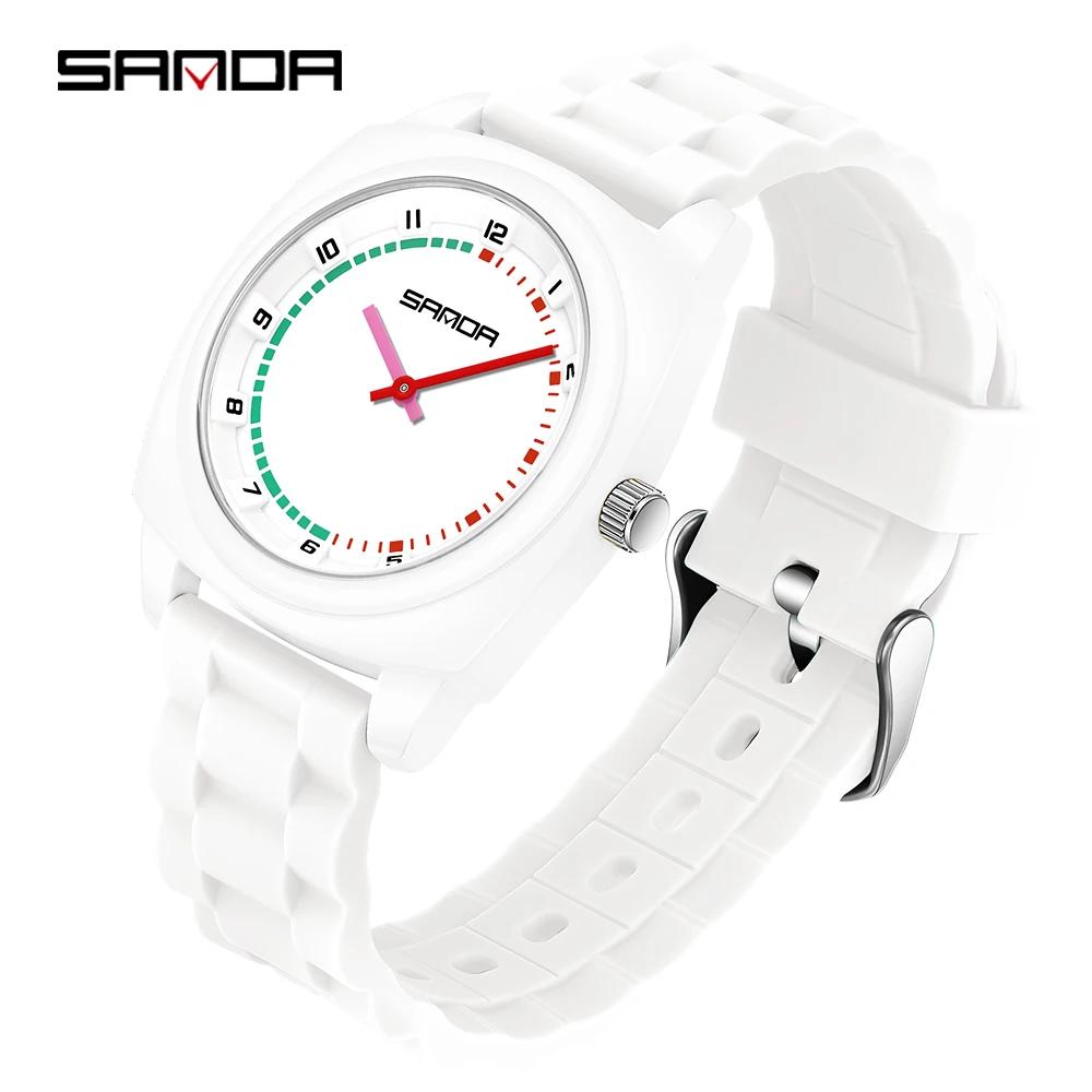 

New Women Watch Fashion Simple Digital Quartz Watches Casual Jelly Multicolour Silicone Unisex Clock Dress Wristwatch белый