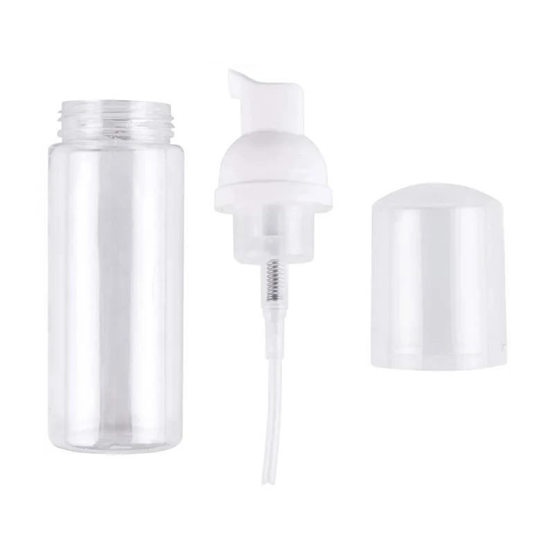 12pcs 30/50/60/100/150/200ml Plastic Transparen Foam Pump Bottle Empty Cosmetic White Soap Dispenser Foaming Bottle with Pump