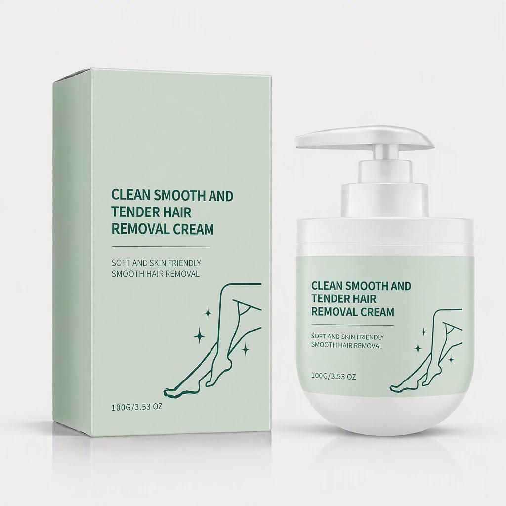Gentle and skin-friendly hair removal cream, convenient to use, plant-based moisturizing, mild and non-irritating, for smooth skin