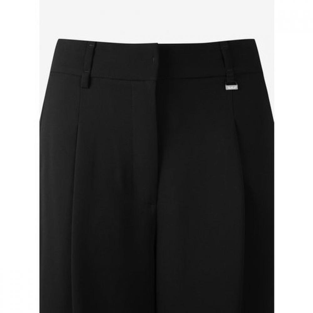 Cc Collect Set Up Pleated Wide Slacks C263msa201