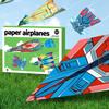 Art Learning Handmade Airplane Origami Paper Versatile Paper Aircraft Toy  Kids Toddlers Children