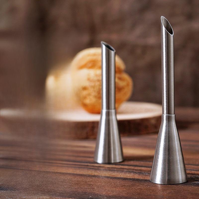 Paslanmaz Çelik Puf Ucu Seti Kek Dekorasyonu için Krema Buzlanması Borulama Uçları Pişirme Hamur İşleri Uçları Kiti