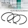 3Pcs/Set 42mm/47mm/48mm/51mm/52mm/65mm Diameter Piston Rings Set For Air Compressor Pneumatic Parts Balance Rings