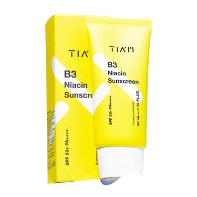 TIAM Niacine Vitamine B3 Zonnebrandcrème SPF50+ PA++++ 50ml
