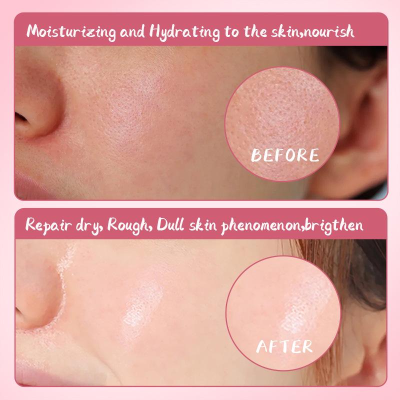 SADOER White Rabbit Persika Närande Ansiktsmask