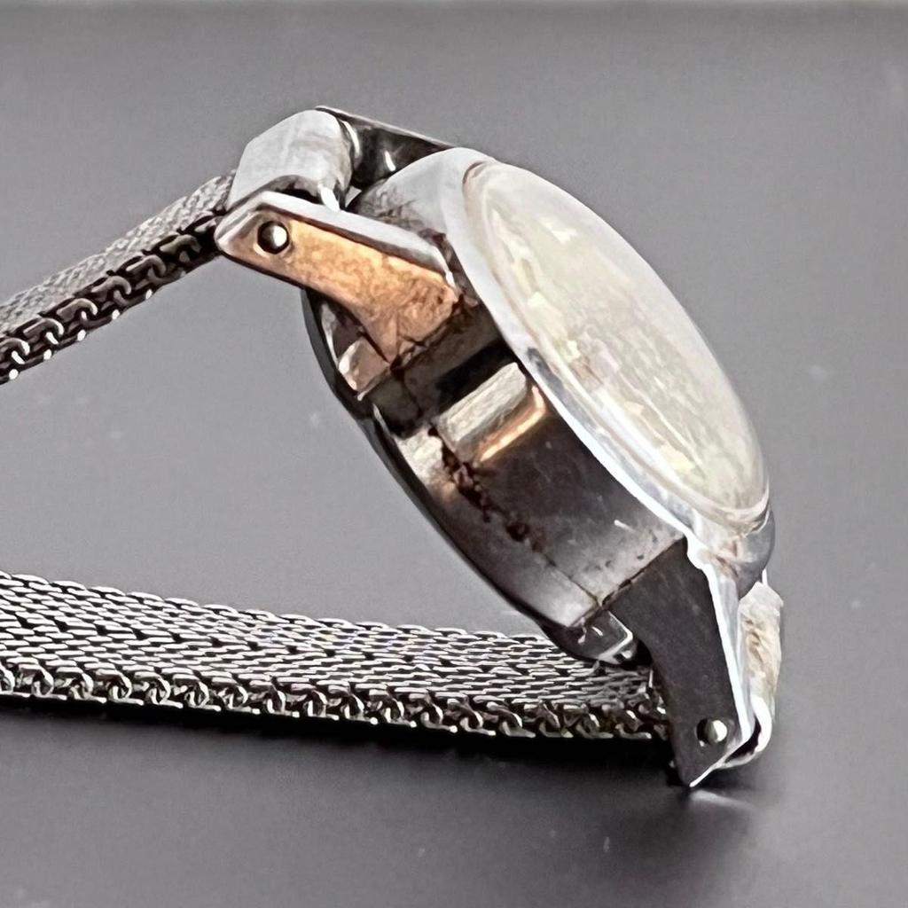 Used Working item small OMEGA Vintage wristwatch manual winding ladies