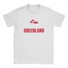 Greenland Flag TShirt for Unisex Fashion Cotton Tees Crew Neck Short Sleeve T Shirts Summer Clothing