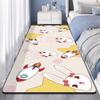 Cartoon Carpet Living Room Non Washable Wipable Carpet Bedroom Girl Bedside Carpet Mat Ins. Bedroom Sleeping Floor Mat