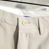 Men Suit Pants Formal Business Style Office Shorts Straight Loose Mid Waist Button Zipper Closure Pure
