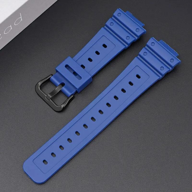 Silicone Band for DW5600/5610 Rubber Strap for Casioak 9052 5600 6900 Series Sport Waterproof Replacement Band Accessories