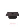 Metal Tube Sofa and Cabinet Legs - Heightening Foot Pads for Coffee Tables and Bedside Tables