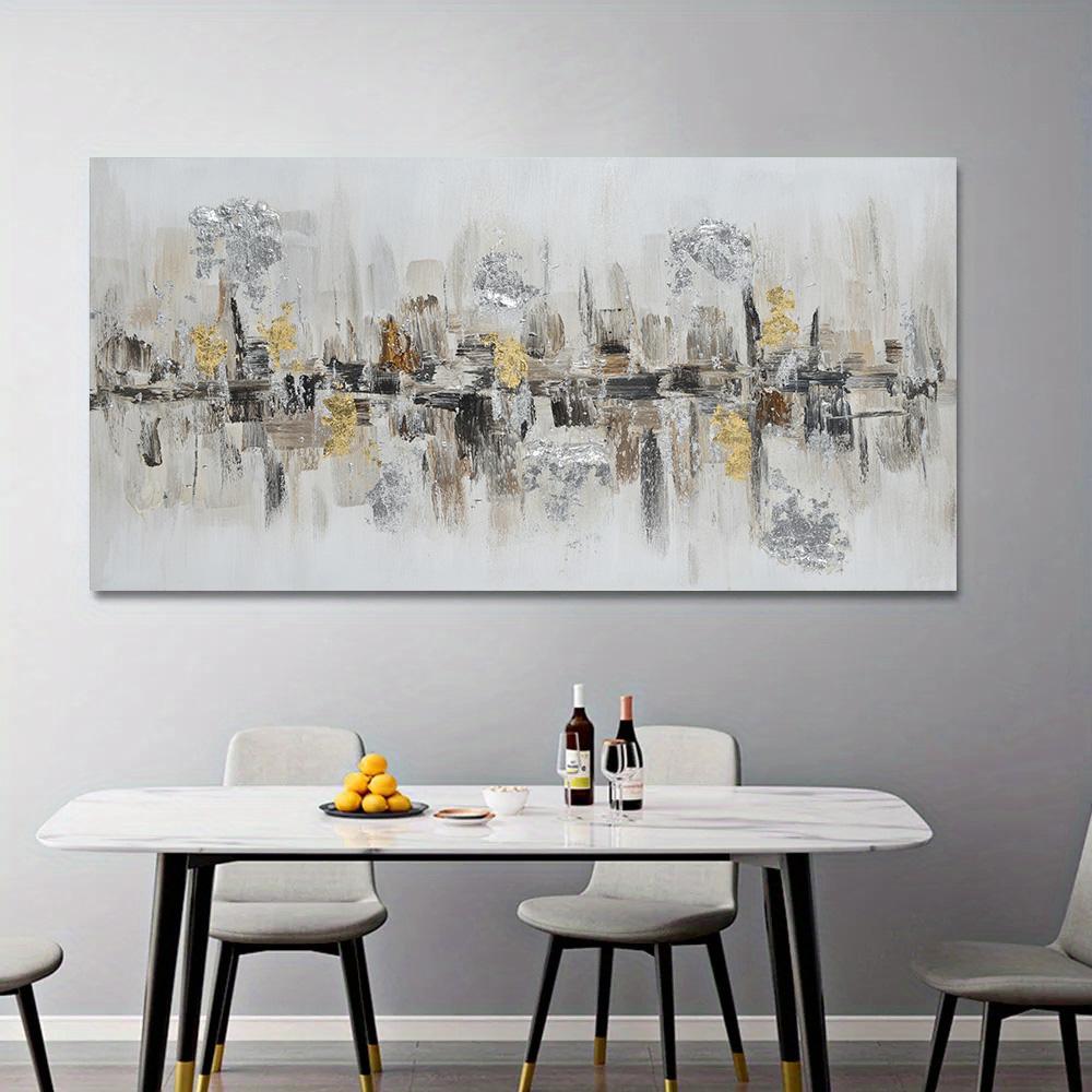 Modern Colour Creative Abstract Textured Canvas Painting Minimalist Art Wall Art Picture