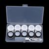 10 grids Contact Lens Box Holder Portable Small Lovely Clear Eyewear Bag Container Contact Lenses Soak Storage Case