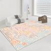 Simple Rainbow Line Pattern Floor Mat Door Front Decoration Home Living Room Floor Mat
