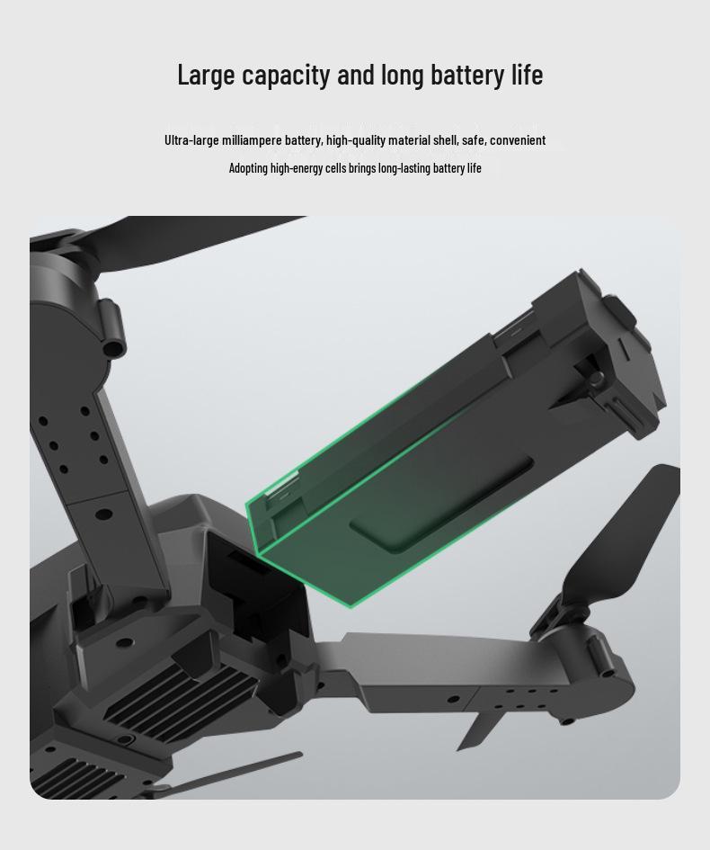 E99 K3pro Folding Drone: HD Dual Camera, Three-Sided Obstacle Avoidance, Remote Control Aircraft for Aerial Photography.