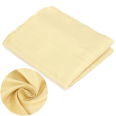 Nouveau tissu Kevlar 100 cm x 30 cm 200 g/m² en fibre d'aramide tissée de couleur unie jaune
