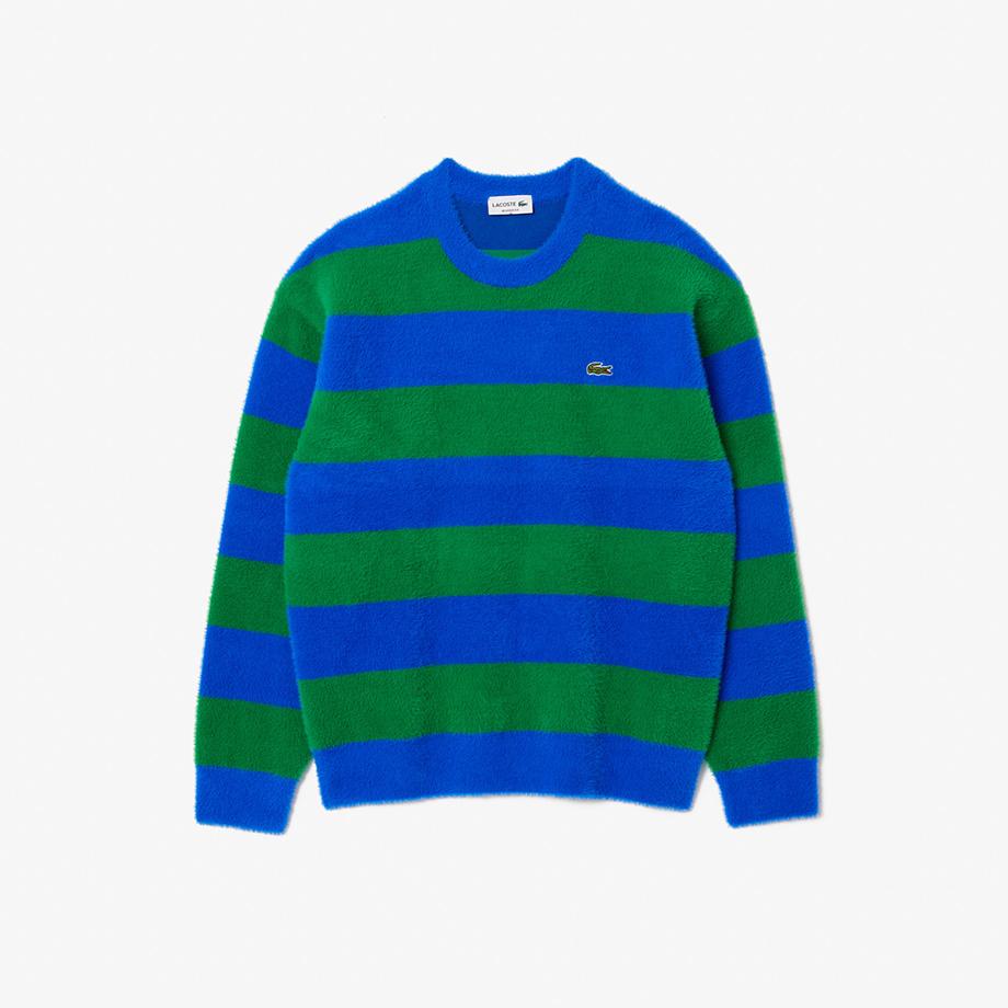 Lacoste Men's Double-Face Stripe Pullover AH2915-54NICJ