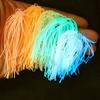 Luminous Lure Silicone Skirts 88 Strands Silicone Jig Skirts Fishing Umbrella Skirts  Buzzbaits