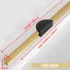 NAIERDI Gold Kitchen Cabinet Handles 800-1000mm Black Cupboard Door Pulls Drawer Knobs Bedroom Door Long Furniture Handle