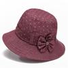 Hat Female Spring and Autumn Sun Hat Grandma Basin Hat Thin Sunscreen Bucket Hat Cloth Hat