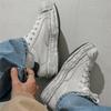 New shell head thick-soled CM inner height increase low-top casual board shoes dissolving shoes retro muffin bottom